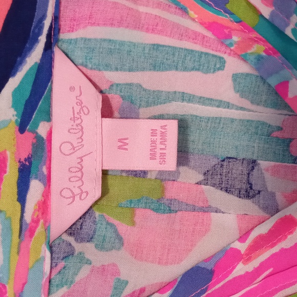 🔴SOLD🔴🦒VERY HTF Lilly Pulitzer🦒 - Sarasota Tunic Top - Picture 3 of 13